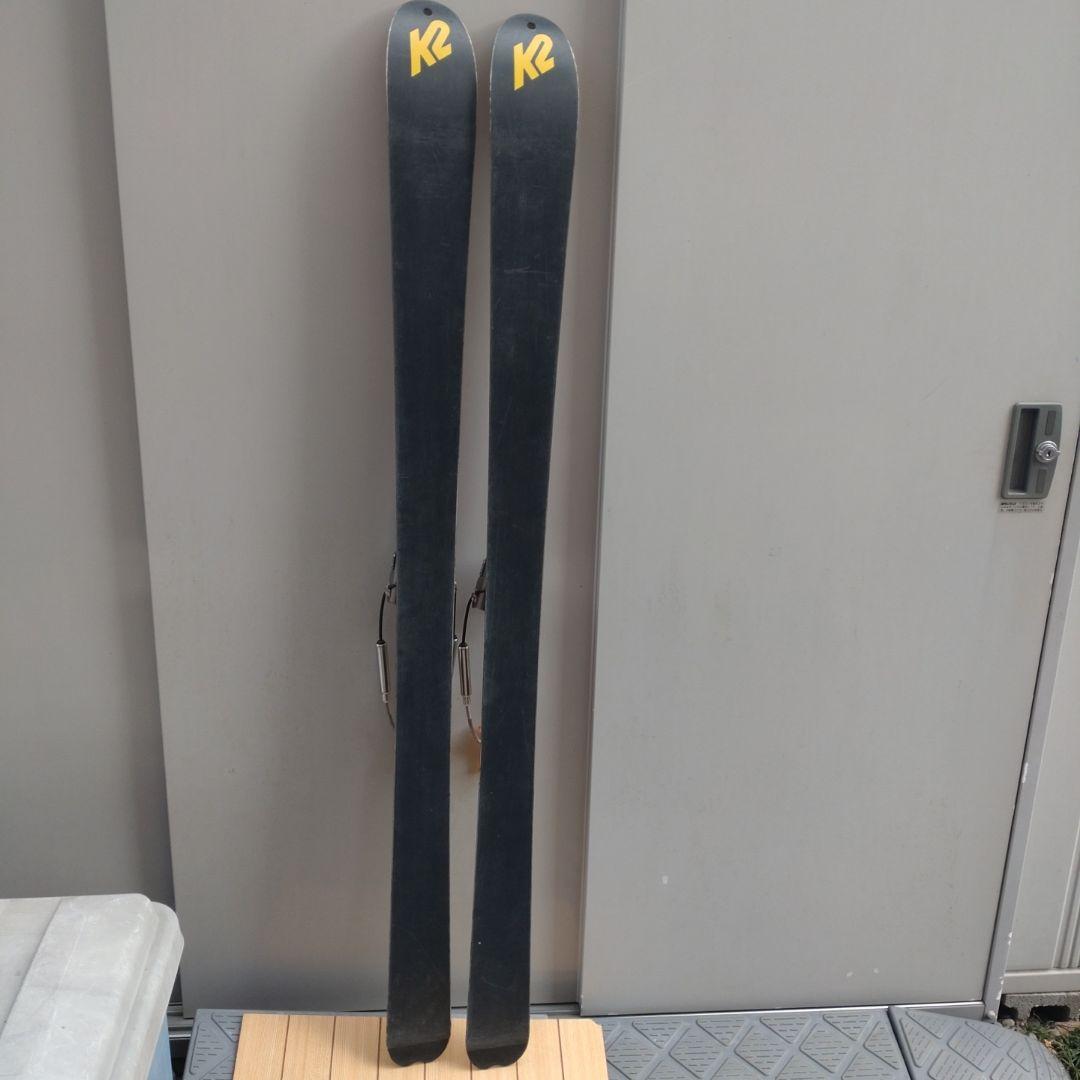 テレマークK2 スキー板162cm シール　流れ止付