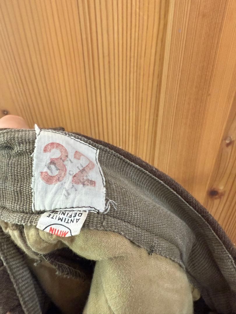 フランス軍　m-52 ウールトラウザーズ