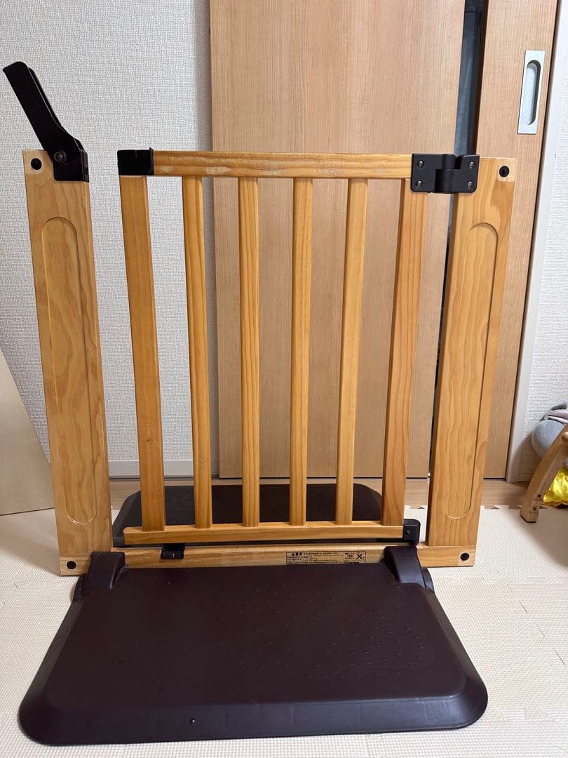 送料無料　日本育児　木製パーテーション　FLEX300-Wベビーゲート　柵