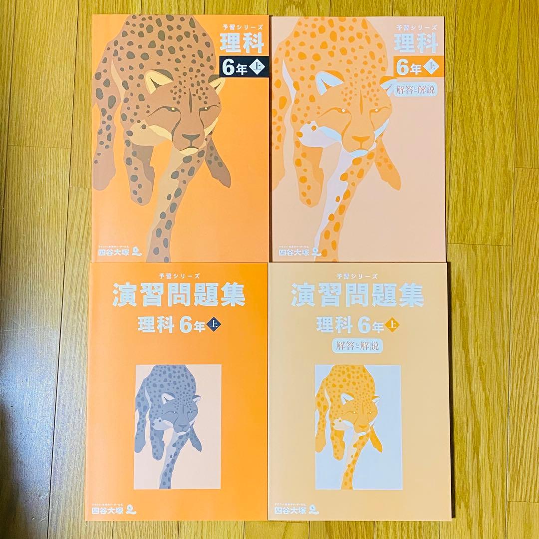 四谷大塚【小6】上4教科+演習問題集＋漢字とことば+春期講習