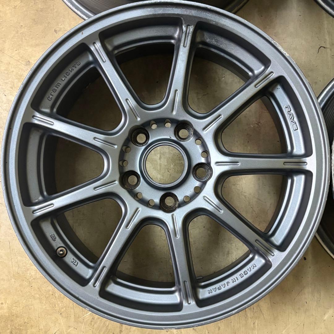ノ*5様 RAYS グラムライツ 57G 17インチ7.5J +43 ホイール4