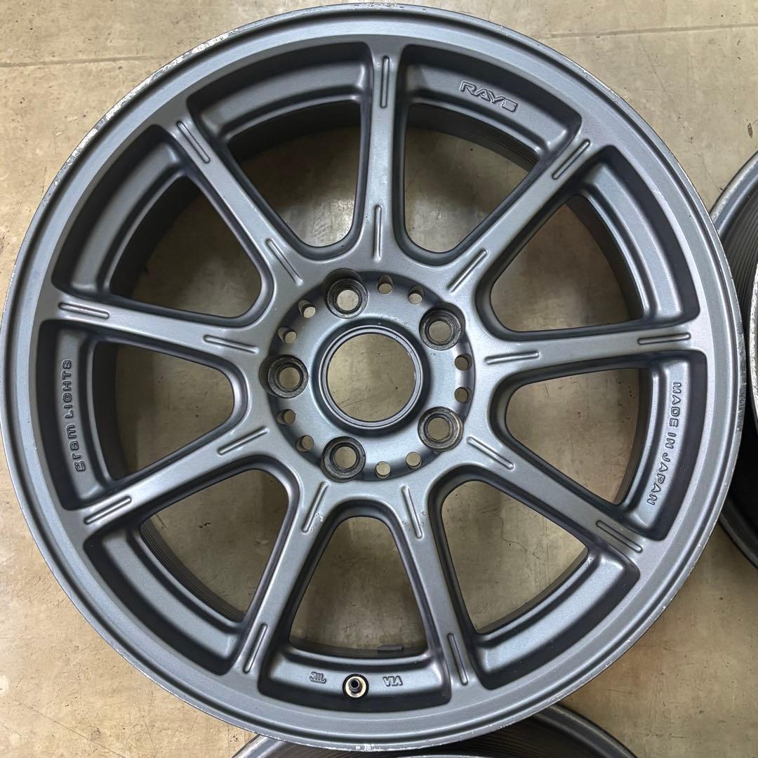 ノ*5様 RAYS グラムライツ 57G 17インチ7.5J +43 ホイール4
