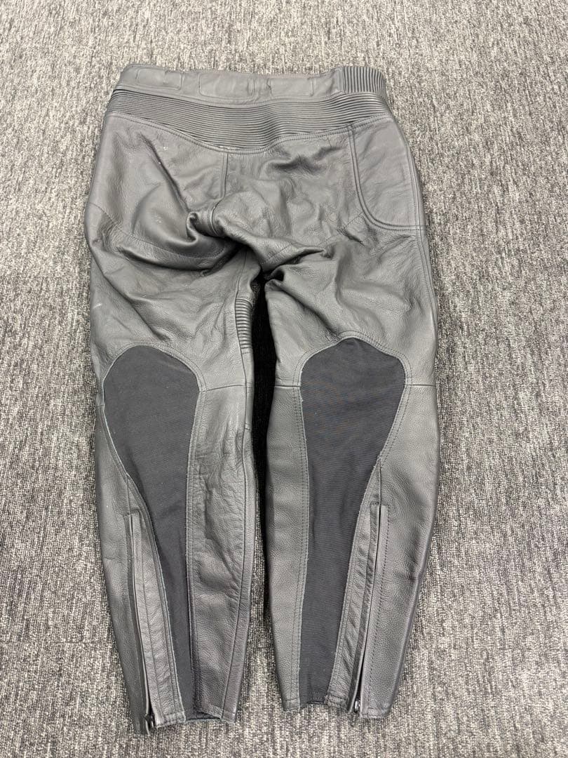 南海部品 NANKAI　レザー 牛革 ジャケット　パンツ　サイズXLB ブラック