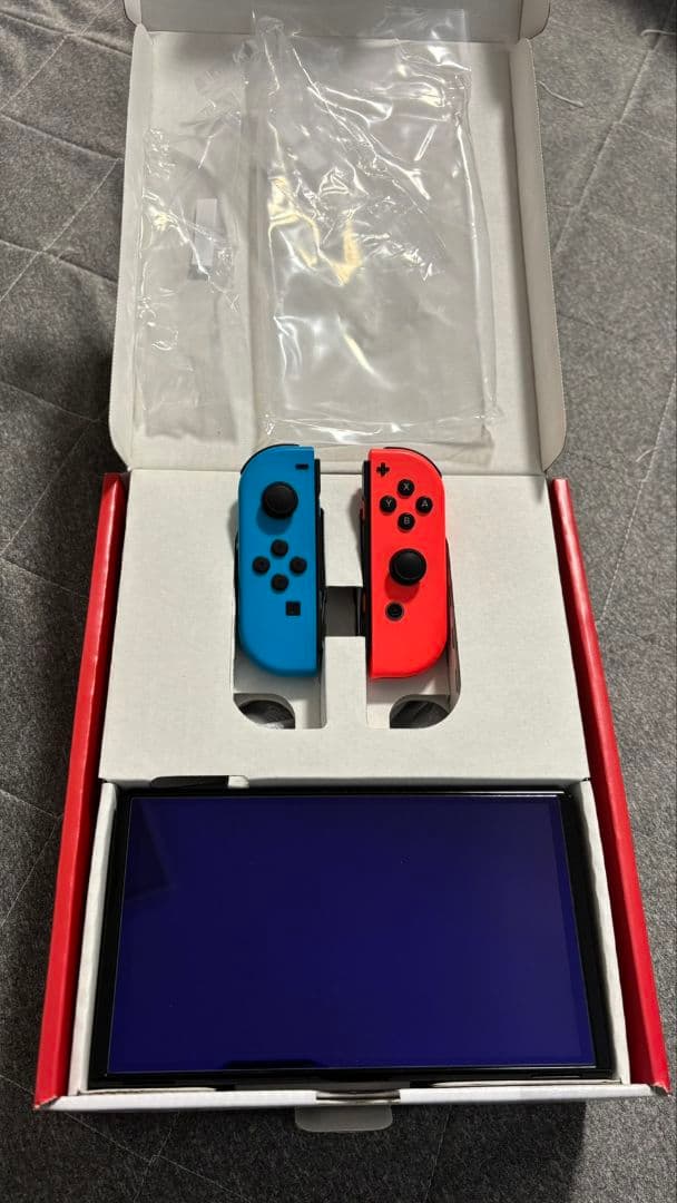 【美品】Switch● 有機ELモデル SDカード、ケース付き