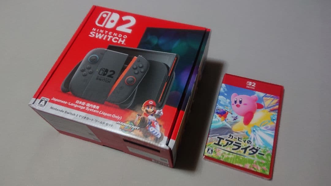 ✨新品未開封✨Nintendo Switch 2 マリオカート&エアライダー