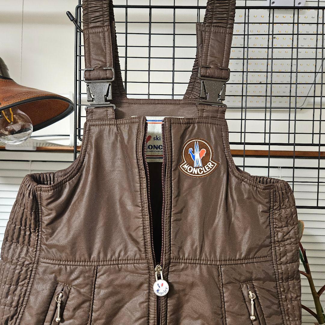 MONCLER モンクレール スキーウェア オーバーオール ブラウン