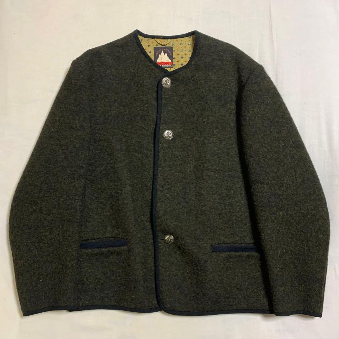 オーストリア製　ウールチロリアンジャケット　walkloden