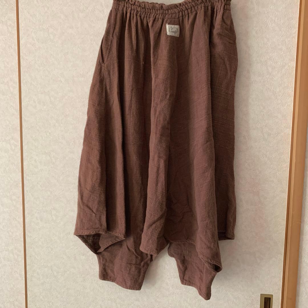 うさと　変形　サルエルパンツ　スカート