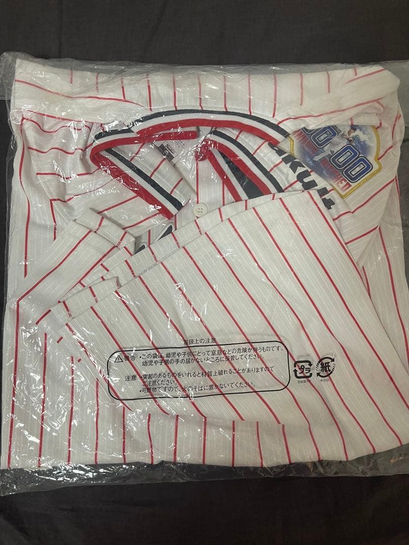 ヤクルトスワローズ　石川雅規　ユニフォーム　3000投球回