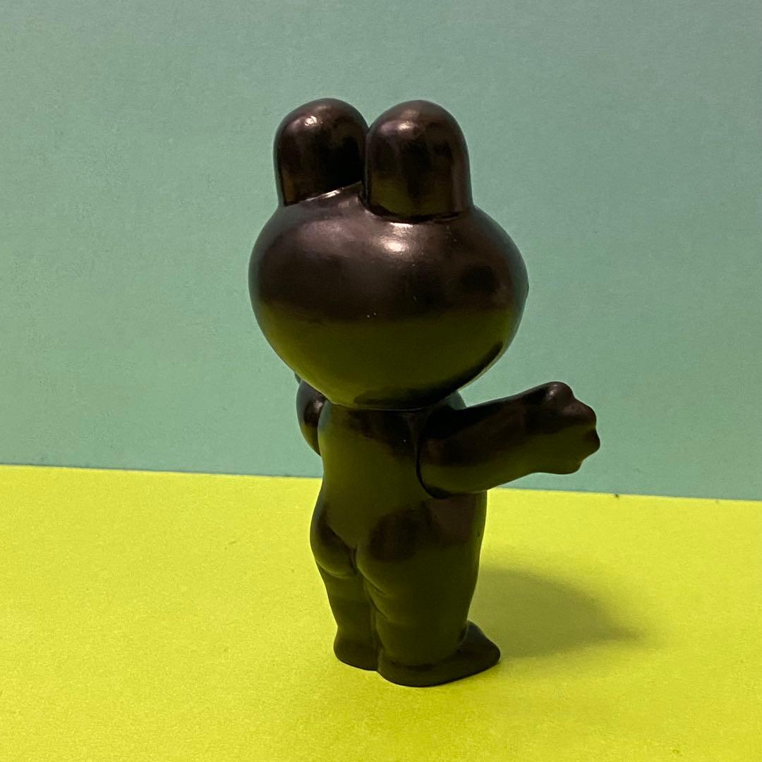 は*ら様 興和製薬　ケロちゃん　黒　激レア ソフビ フィギュア　マスコット　昭和