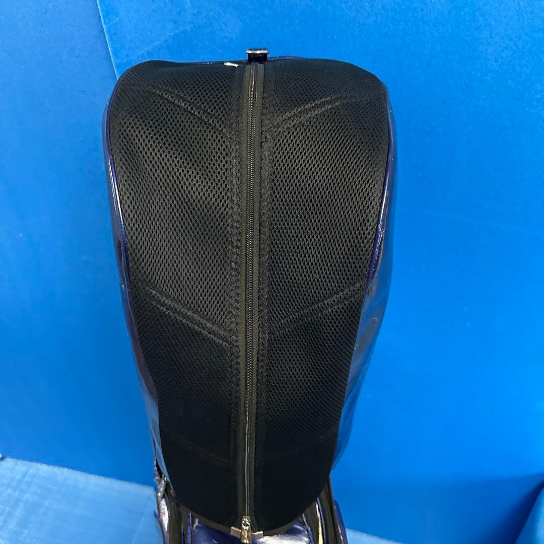 Titleist キャディバッグ アスリートモデル豪華エナメル・ネイビー