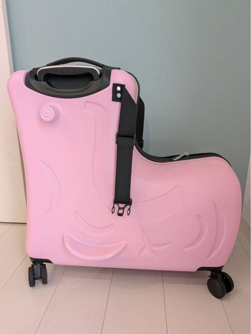 【値下げ中】NORICCO ノリッコ 座れるキャリーケース　 ピンク　M