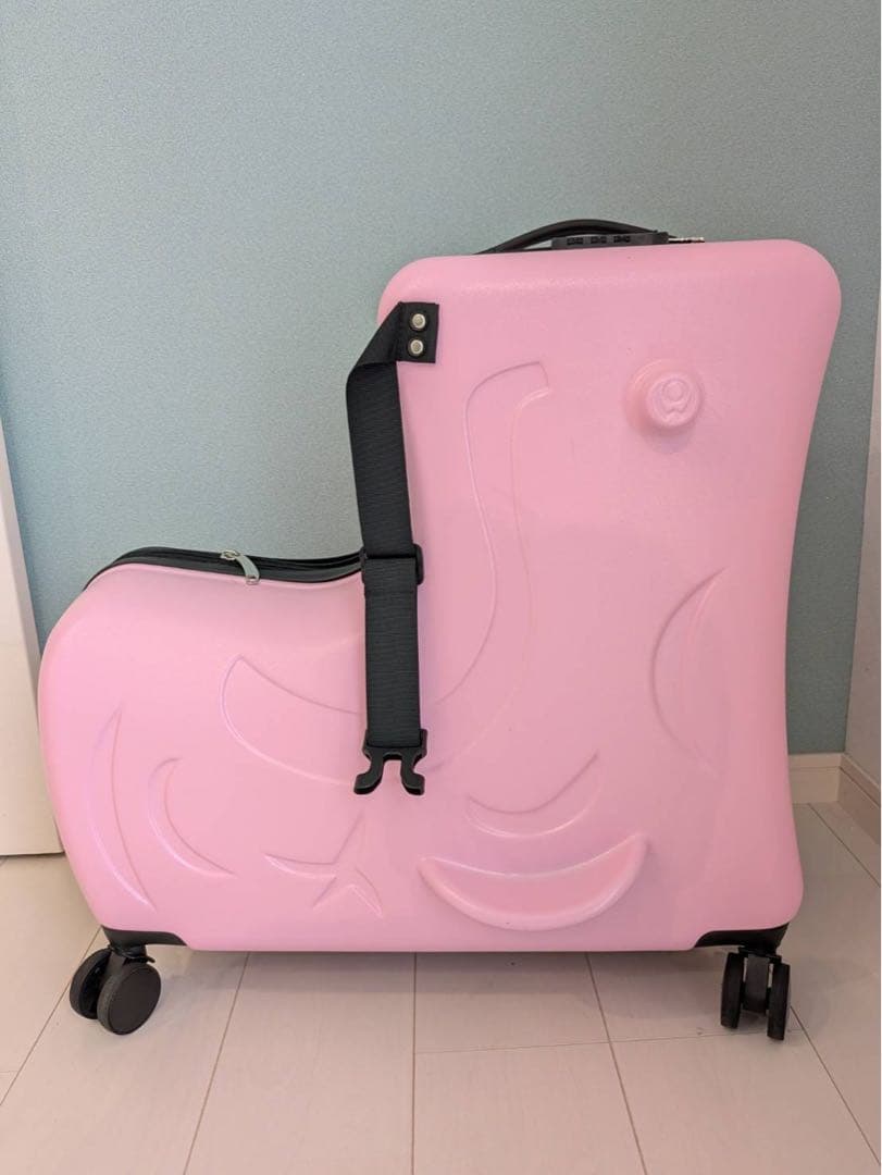 【値下げ中】NORICCO ノリッコ 座れるキャリーケース　 ピンク　M