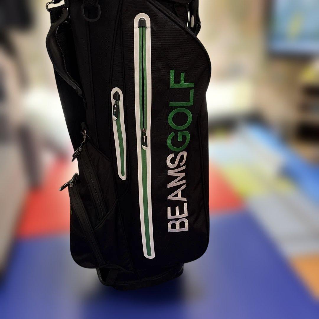 BEANS GOLF キャディバッグ ブラック
