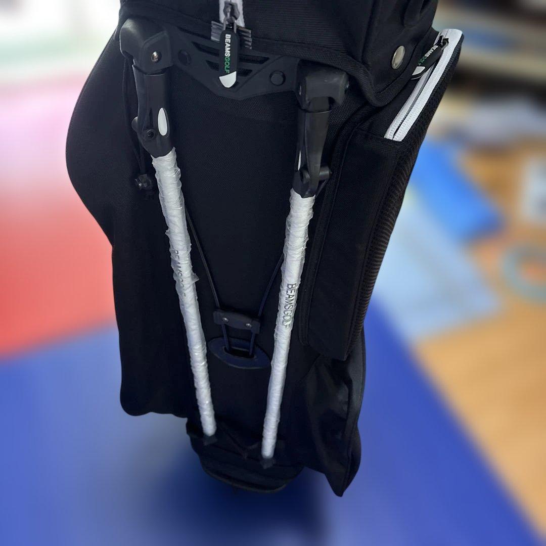 BEANS GOLF キャディバッグ ブラック