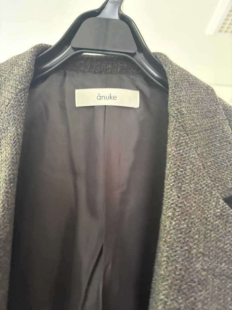 ジャケット・アウター anuke Herringbone Wool Jacket