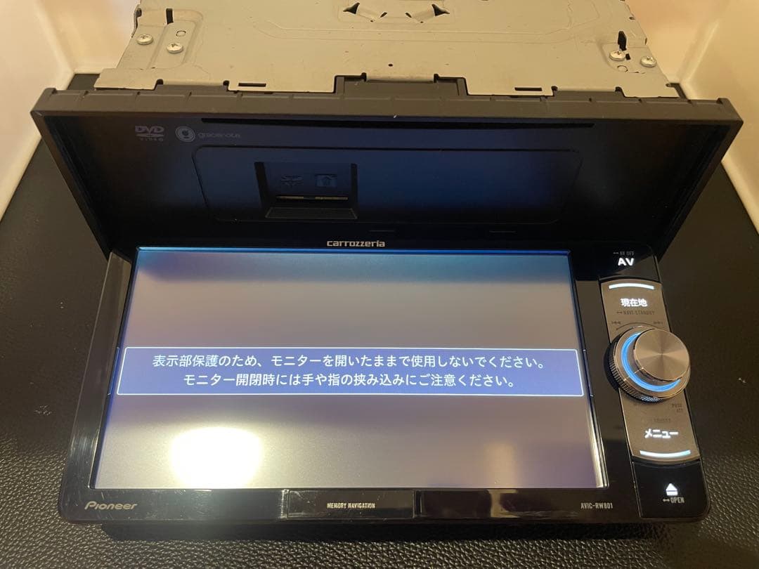 楽ナビAVIC-RW801-D 2025年地図最新2.0.0.版最新オービス