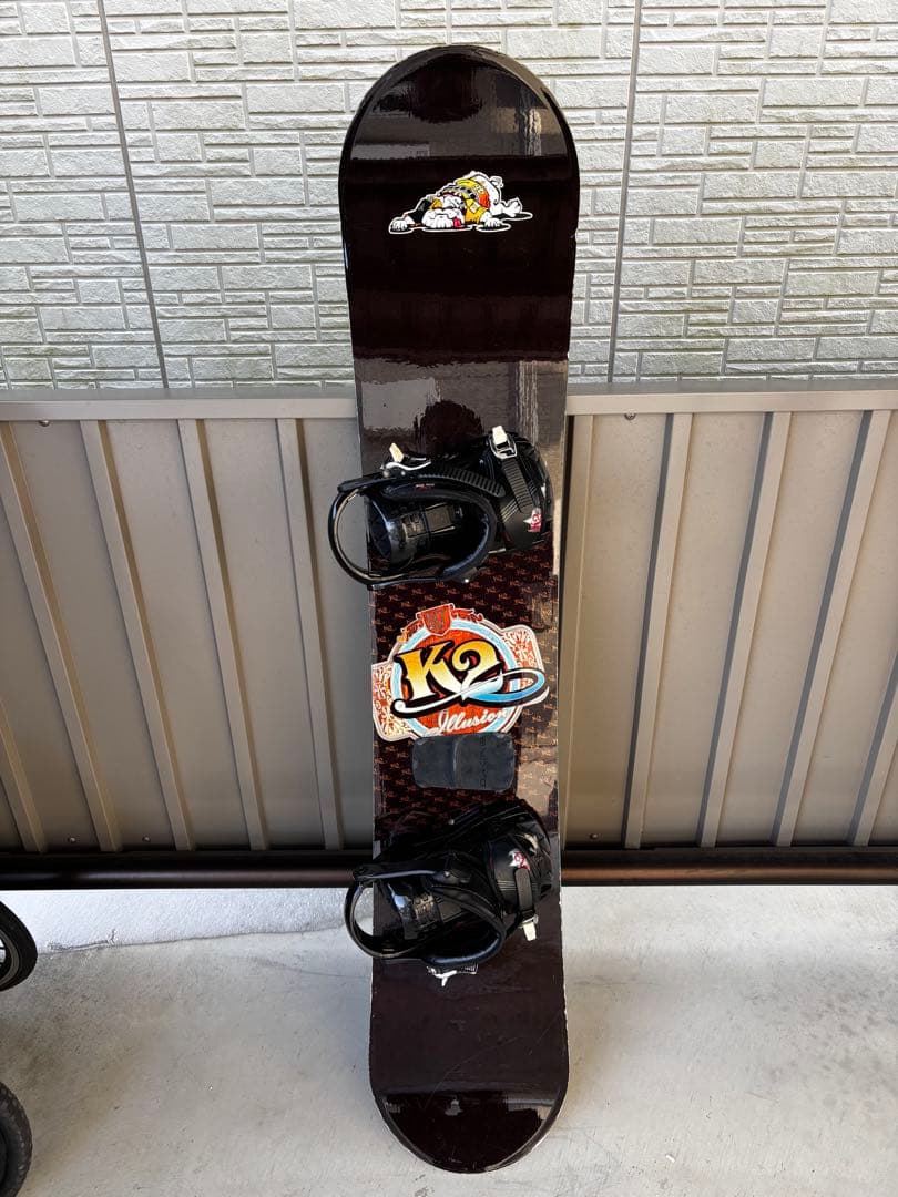 【ビンディング付】スノーボード K2 ILLUSION（イリュージョン）モデル