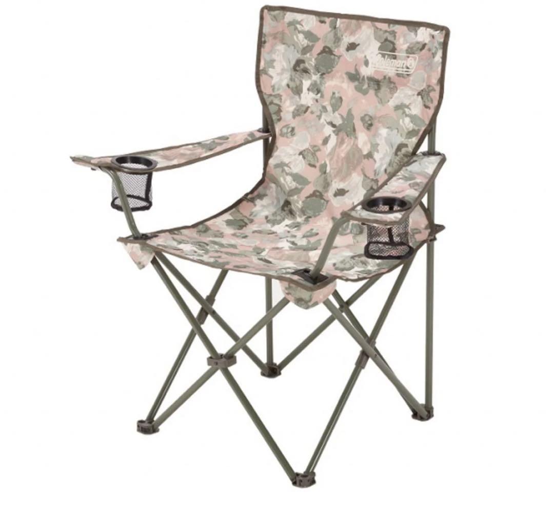 【新品】コールマン　アームチェア　キャンプマップ　ナチュラルカモ