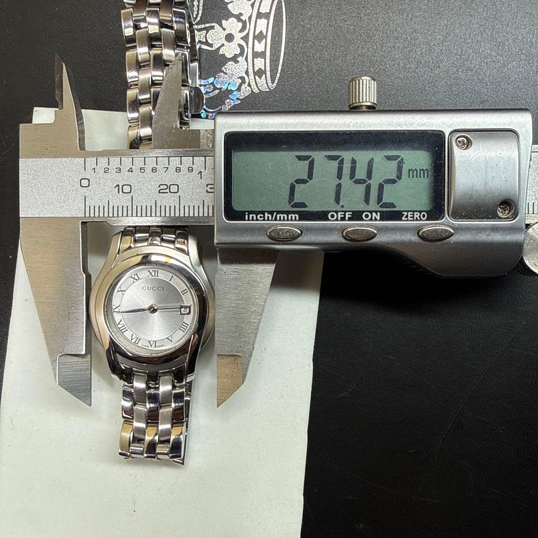 腕時計 GUCCI グッチ 5500L 3針クォーツ デイト レディース