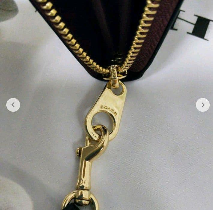 新品未使用コーチ長財布シグネチャーロボットブラックレディースメンズ送料無料