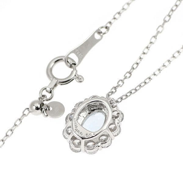 【美品】GEMQUEEN アクアマリンネックレス