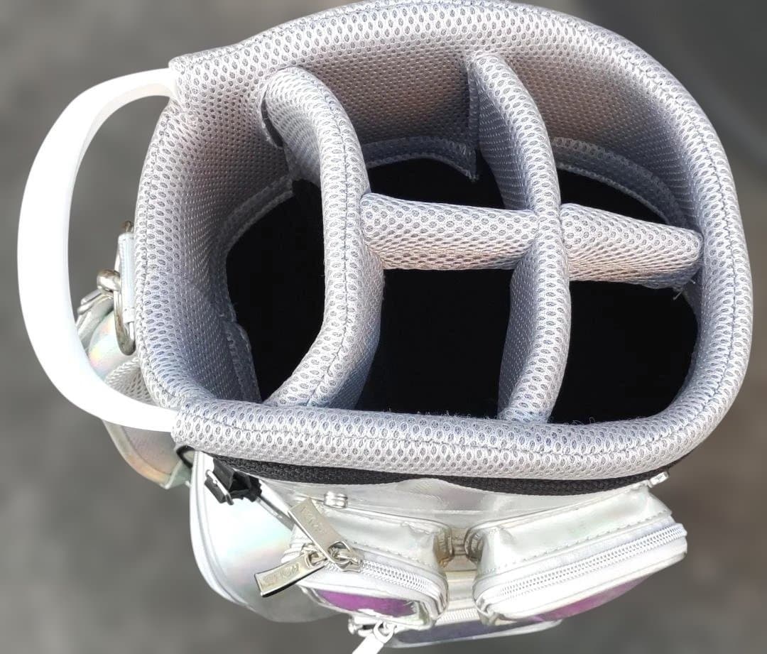 希少　HONMA GOLF クリア キャディバッグ　8インチ　ホログラム