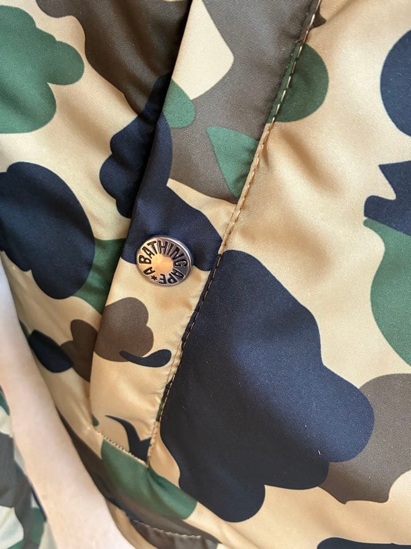 A BATHING APE ALPHA コラボ MA-1ジャケット Lサイズ希少