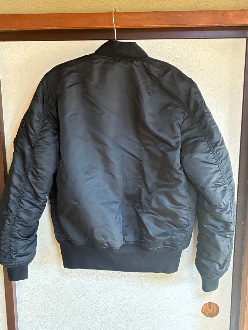 A BATHING APE ALPHA コラボ MA-1ジャケット Lサイズ希少