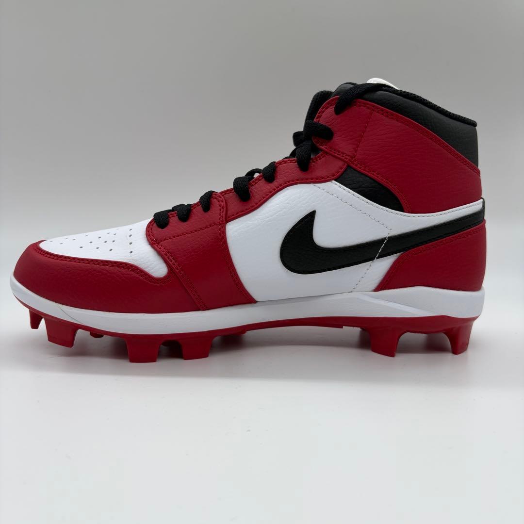 NIKE 野球 スパイク レッド 赤 ポイント 28㎝ ミドルカット