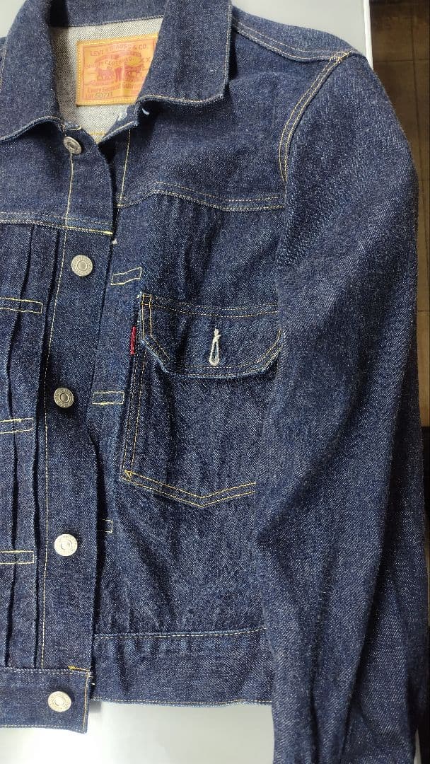 Levi's デニムジャケット レディース　38サイズ　日本製　507XX