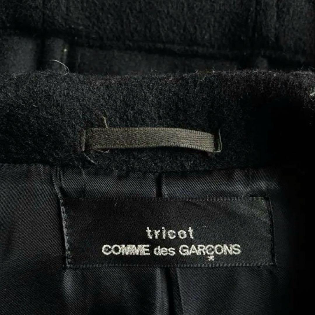 1995 トリコ コムデギャルソン デカボタン フード Aライン ロング コート