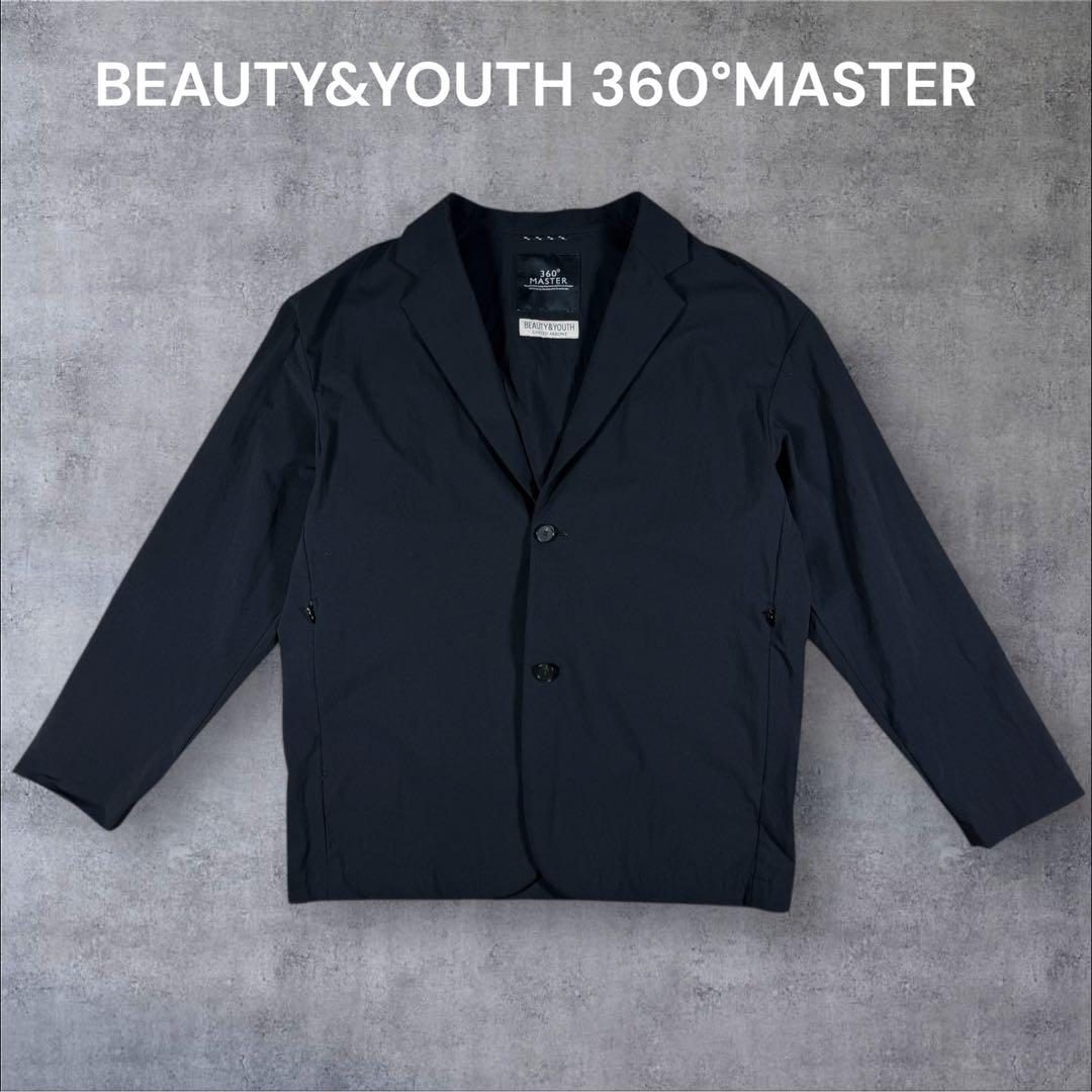 極美品 BEAUTY&YOUTH 360°MASTER ジャケット 黒 S 25