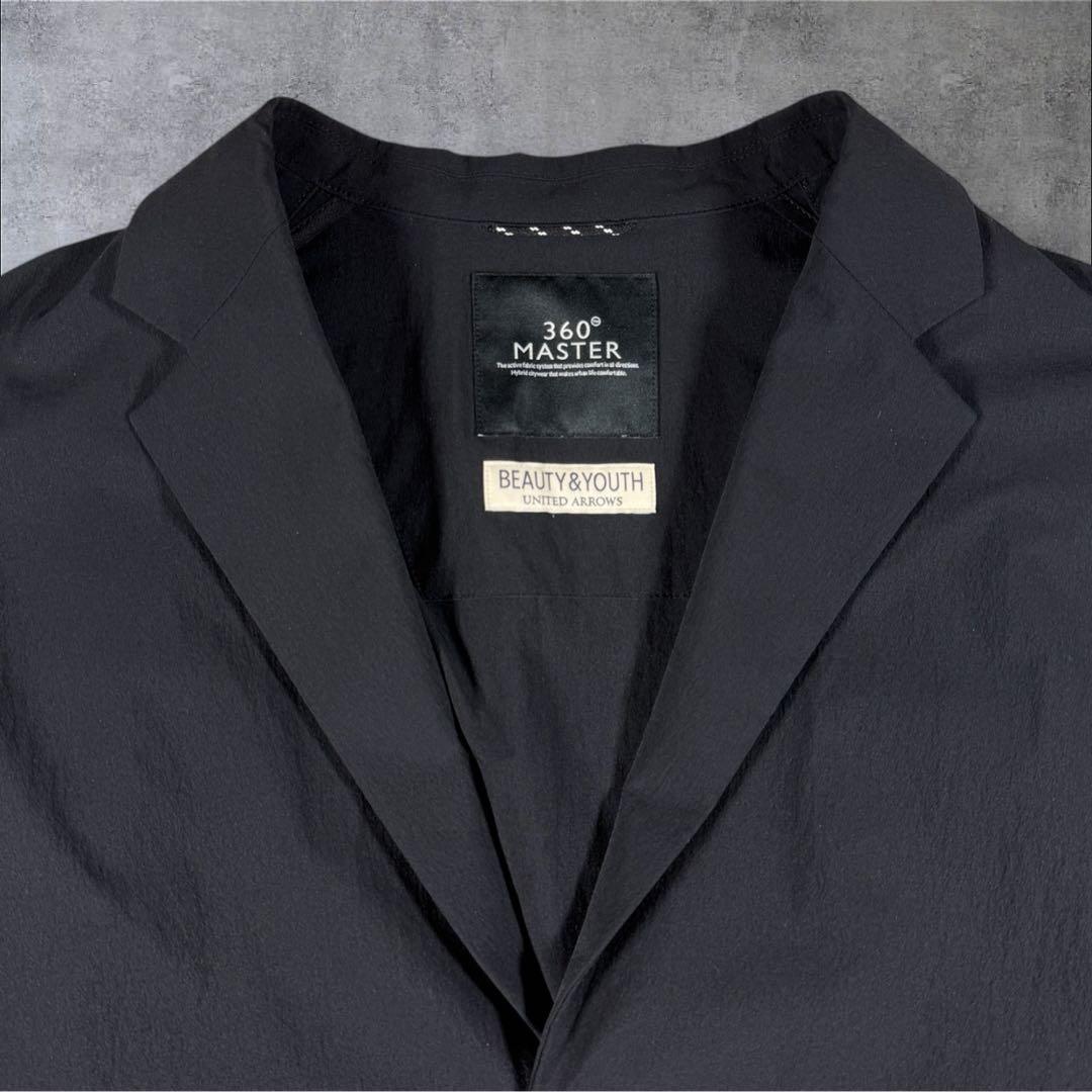 極美品 BEAUTY&YOUTH 360°MASTER ジャケット 黒 S 25