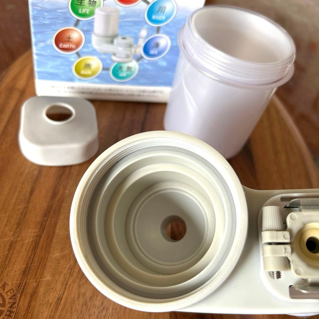 【新品カートリッジ付】蛇口用浄水器　素粒水 ワンウォーターEco