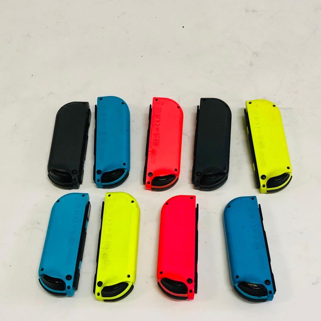 カラーブルーレッドSwitch 左右セットジョイコンJoy-Con/9台まとめて