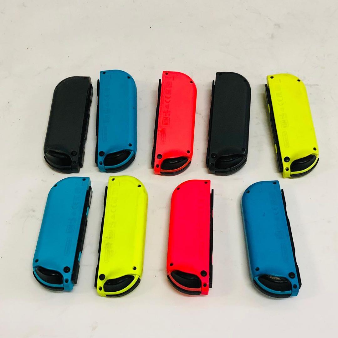 カラーブルーレッドSwitch 左右セットジョイコンJoy-Con/9台まとめて