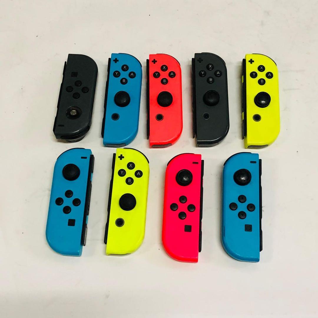 カラーブルーレッドSwitch 左右セットジョイコンJoy-Con/9台まとめて
