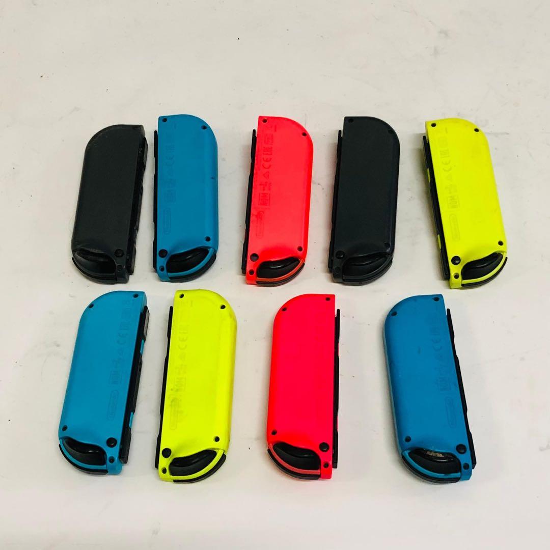 カラーブルーレッドSwitch 左右セットジョイコンJoy-Con/9台まとめて