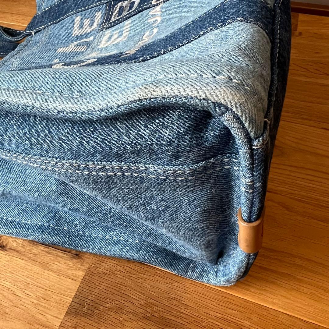 MARC JACOBS THE TOTE BAG デニムトートバッグ　ミディアム