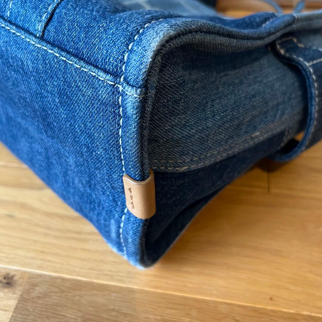 MARC JACOBS THE TOTE BAG デニムトートバッグ　ミディアム