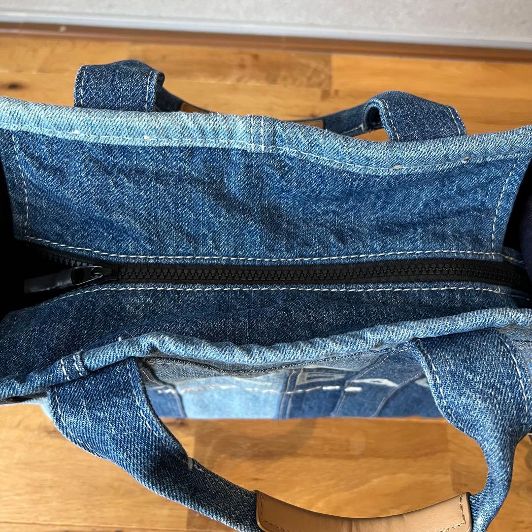 MARC JACOBS THE TOTE BAG デニムトートバッグ　ミディアム
