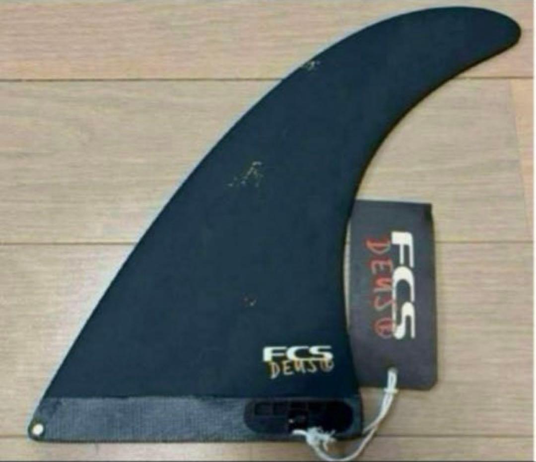 新品 FCS2 センターフィン 9.0 黒 デウス DEUS ミッドレングス