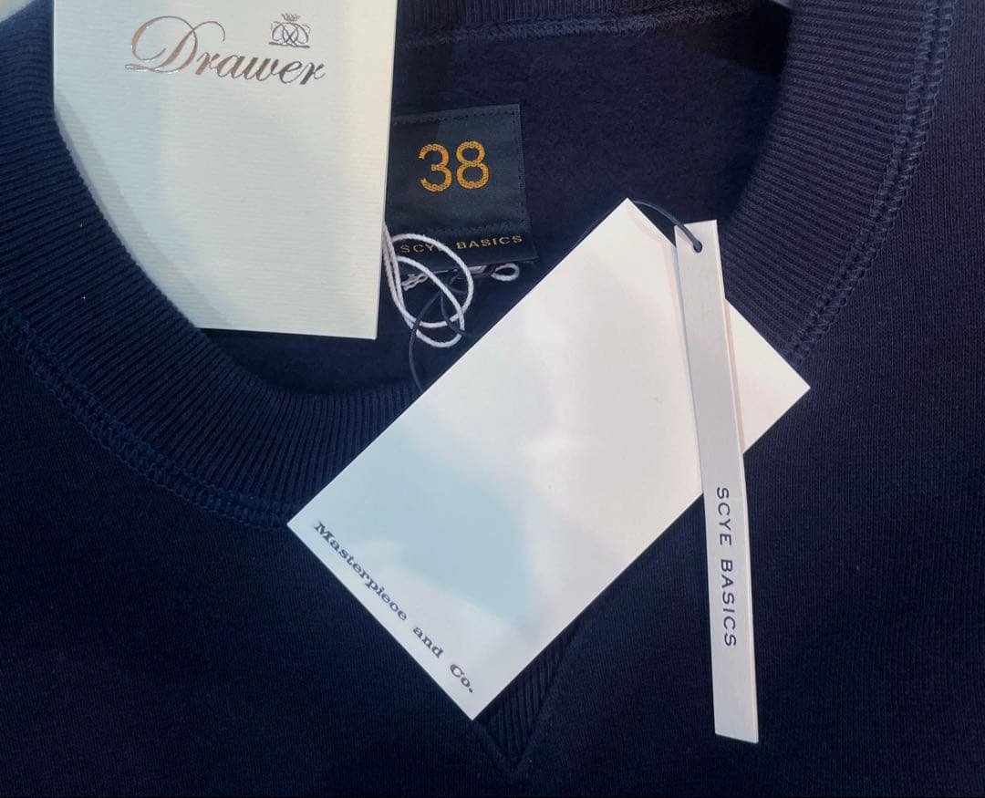 本日限定値下げ定価¥36300 SCYExDrawer SWEAT サイネイビー