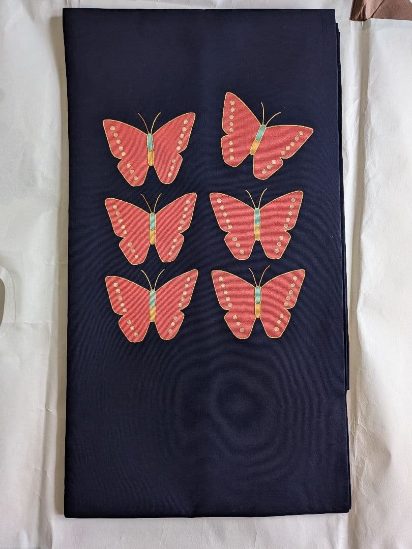 名古屋帯　舞蝶　新品　未使用