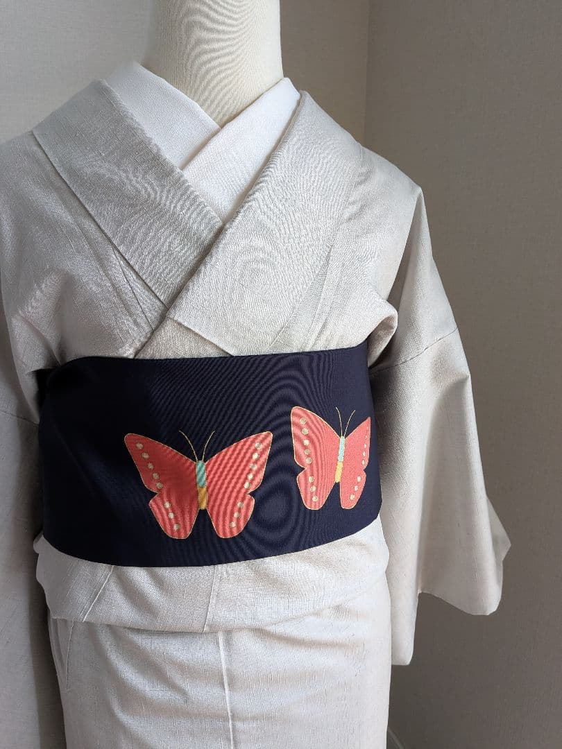 名古屋帯　舞蝶　新品　未使用
