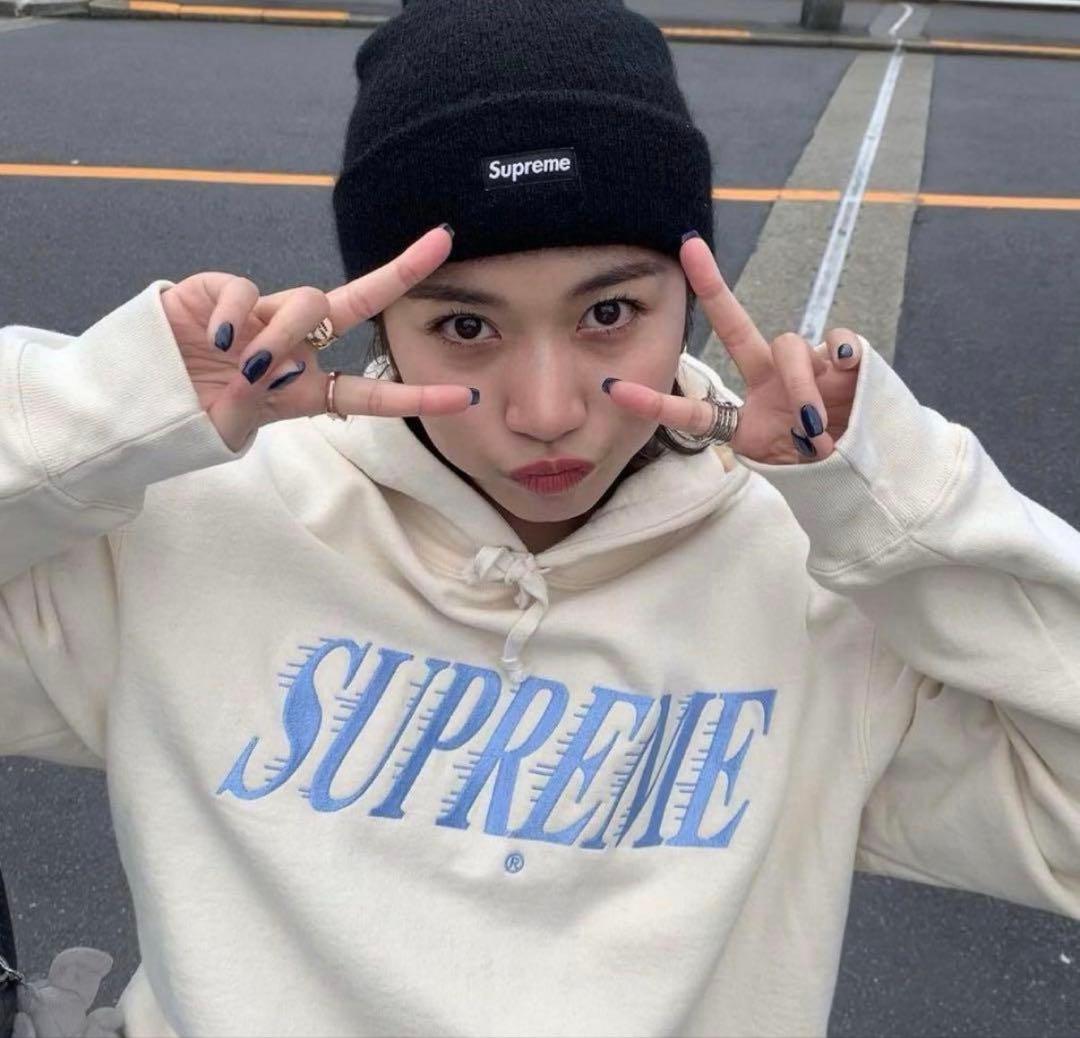 野村周平着用 supremeモヘアビーニー　FW24