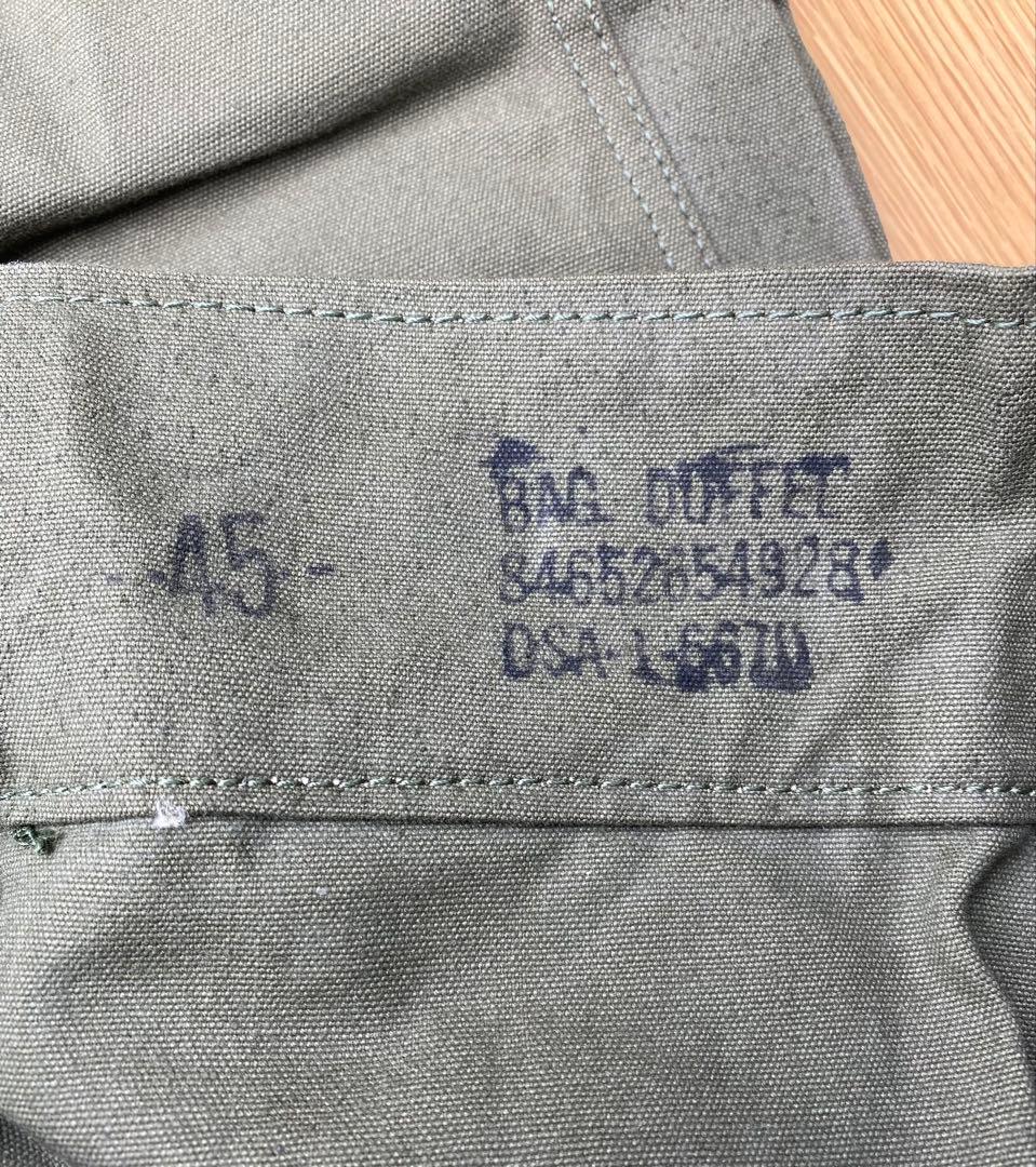 米軍実物 60’s ダッフルバッグ ディプロイメントバッグ キャンバス オリーブ