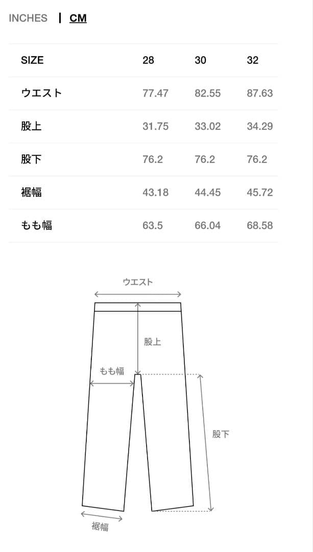 パンツ STUSSY Chino Trouser 32