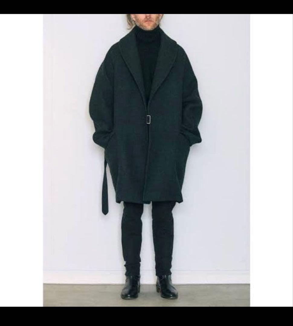 nanaCOMOLI(コモリ) ウール ショールカラーコート